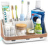 GFWARE Bathroom Countertop Organizer - Detachable 7 Slots Kids Electric Toothbrush and