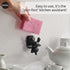 OTOTO Scrubby Cute Cat Sponge Holder for Kitchen Sink - Dishwasher Safe Dish Organizer- Compact, Cute Kitchen