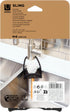Modern Black Sling Sponge Holder for Kitchen Sinks - Flexible Design, No Suction Cups