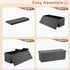 ZEUKMXOO 30 inch 30 inch (30'' Storage Ottoman Bench, Folding Storage Bench Ottoman, for Bedroom, Living Room
