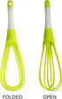 Iconikal 12-Inch Green Collapsible 2-In-1 Balloon/Flat Whisk
