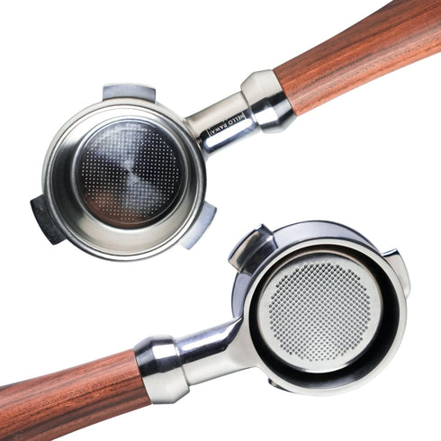 Pawa Bottomless Portafilter 54mm with Wdt Tool, Compatible with Breville Barista Express and 54mm Breville Machines