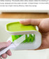 Blade Knife Cleaner 2PCS - Kitchen Washing Brush and Double-Sided Knife Scrubber for Cutlery Cleaning