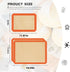 Silicone Baking Mat Set of 3, Non-Stick Mats for Baking, Easy Clean & Reusable Oven Baking Sheet for Cookies
