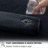 8-Piece Set,2 Sheet,2 4 600 Set,Highly Black Bath Towels Oversized Large Bath Towels Hand Towels and Washcloths - GSM