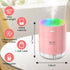 2 Portable Small Humidifiers for Bedroom Baby, Rechargeable Mini Cool Mist Plant Humidifier for Plants, Quiet Desktop