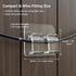40 Pack Large Outdoor String Light Hooks - Reusable & Waterproof Adhesive Clips for Patio & Garden - Damage-Free, Clear