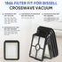 4 Pack 1866 Replacement Filters for Bissell Crosswave 1785, 3888A, 2551 & Crosswave Pet Pro 2306, 2554, 2596