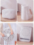 100 Plastic Bowl Covers, Elastic Reusable Food Covers, Kitchen Protective Covers for Mixing Bowls, 20 Inch Diameter