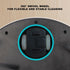 Smart Robot Vacuum Cleaner, Black, 3 in 1 Strong Suction Mini Mopping Vacuum for Hard Floors