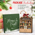 2025 Book Christmas Ornament - Wooden Books Ornaments for Christmas Tree - Book Lovers Gifts for Readers, Women, Men