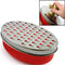 Cheese Grater Citrus Lemon Zester with Food Storage Container & Lid - Perfect for Hard Parmesan, Soft Cheddar, Ginger,