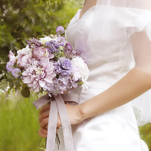 Serra Flora Artificial Flowers Combo for DIY Centerpieces, Wedding Bridal Bouquet, Home Decor, Baby Shower Cake Flowers