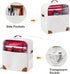 BAGSPRITE Stand Mixer Cover with Appliance Sliders Base, Compatible with KitchenAid Mixer-Storage Bag for 4.5/5 Quart