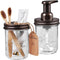 SheeChung Bathroom Accessory Set - Toothbrush Holder, Foaming Soap Dispenser, Dish Soap Dispenser for Bathroom, Kitchen