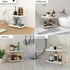 FSyueyun 2-Tier Bathroom Counter Organizer, Tool-Free Installation Vanity Makeup Tray for Skincare and Perfume Storage