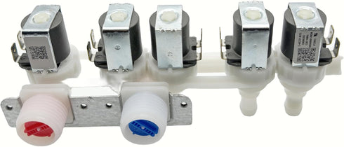 WH23X29553 Washer Water Inlet Valve for GE GFW650SPN0SN GFW650SSN0WW GFW850SPN0RS GFW850SSN0WW GFW650SPN1SN