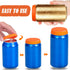 6 Pack 2.1" Silicone Soda Can Lids - Beer Coke Can Covers Spill-proof Food Grade Can Tops for Soda Beverage Energy