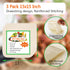 Huppar 3 Pack 15"x15", 100% Nut Milk Bag Cheesecloth bags for Straining Reusable, Unbleached Cotton Cloth