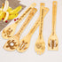 5PCS Turtle Wooden Cooking Spoons Set, Bamboo Cooking Utensil Spoons, Turtle Gifts for Women, Kitchen Decor