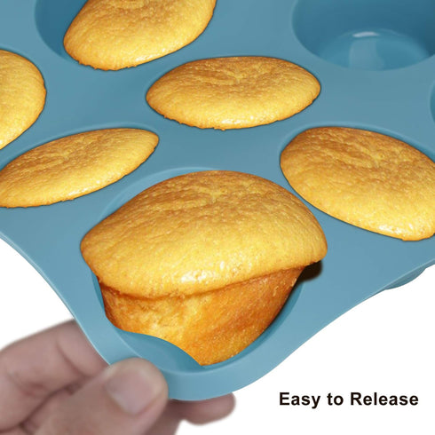 Economical 7in1 Nonstick Silicone Baking Cake Pan, Cookie Sheet Molds, Heat Resistant Bakeware Tools