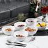 Melamine Cereal Bowls Set of 6, 28oz White Unbreakable Soup Bowls, Dishwasher Safe for Kitchen