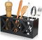 Ayiaren Wooden Silverware Holder, Cutlery Organizer Bin for Kitchen Countertop Storage