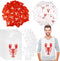 Umigy 200 Pcs Disposable Adults Crawfish Lobster Bibs Boil Seafood Party Supplies