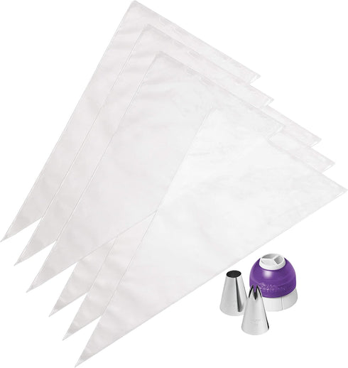 Wilton Color Swirl Icing Kit, 9-Piece Set with Plastic Coupler, Piping Bags and Tips