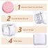 48 Pack 2.7oz Bokon Glass Salt Shaker Bulk with Stainless Lids Small Spice Shaker for Kitchen Restaurants and Catering