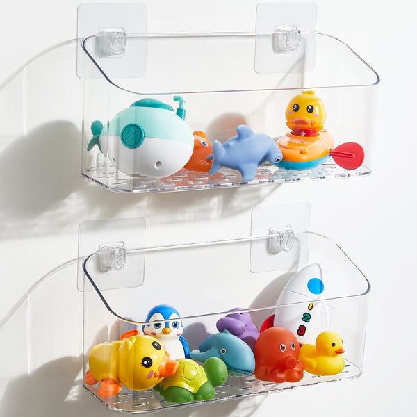 UNIKON Bath Toy Storage Holder Bathtub Toy Organizer, Large Capacity Shower Caddy
