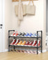 Closet 17.3~30.2L 16.3H Kitsure Shoe Rack for - Expandable Shoe Rack for Entrance, Rustproof Shoe Organizer
