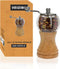 Classical Hand Shake Wood Pepper Grinder Set - Gorgeous Salt Wooden & Acrylic, Ceramic Blades Upgrade Metal Handle,