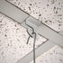 STORE FIXTURES DIRECT Extra Heavy Duty White Aluminum Drop Ceiling Hooks, 10 Pack