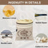 FONDFRAMORY (2 Pack) Beeswax Bread Bags for Sourdough, Large Size Sourdough Bread Bags with Beeswax to Keep Freshness