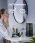 Cool Mist Humidifier for Bedroom, Quiet Ultrasonic Humidifier with 360° Nozzle, Auto Shut-Off, Black