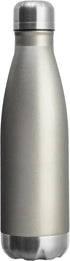 MEWAY 17oz Sport Water Bottle - Vacuum Insulated Stainless Steel, Leak-Proof Double Wall Cola Shape (Cold Gray, 1 Pack)