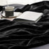Bedsure GentleSoft Fleece Throw Blanket, Black, Lightweight Plush Cozy Soft Blanket for Couch, 50x60 inches