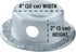 SlipX Solutions Bottomless Bath Overflow Drain Cover for Tub, Adds Inches of Water for a Warmer Deeper Bath, Gray (4