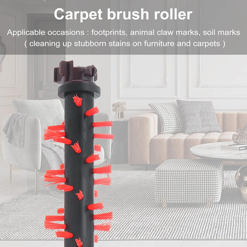 Area Rug Brush Roll Pack of 4, Vacuum Cleaner Carpet Brush Roll for Bissell Crosswave 1866/1785