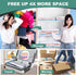 Vacuum Storage Bags - Space Saver Bags for Comforters, Blankets, Clothes Storage, 10 Jumbo Bags with Hand Pump Included