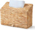 Water Hyacinth Hand Towel Box Cover Compatible with Disposable Paper Hand Towels,
