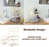 kaileyouxiangongsi 2-Tier Countertop Kitchen Spice Rack - Freestanding Stackable Bathroom Storage Shelf - Cosmetic