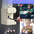 3 Automatic Toothpaste Dispenser,Smart Toothpaste Dispenser Wall Mounted with Toothpaste Slots,Electric Toothbrush
