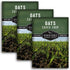 Survival Garden Seeds Oats Cover Crop Seed for Planting - 3 Packets