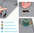 Golener Silicone Coffee Mat Set, 24" x 16" Heat Resistant Bar Mat for Countertop and Coffee Station