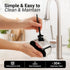 Set Zulay Kitchen Stainless Steel Garlic Press Rocker - Premium Garlic Mincer Garlic Crusher - New Innovative Garlic