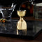 Viski Canterbury Double Measure for Cocktails - Stainless Steel Bartender Tool, Gold, Set of 1