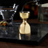 Viski Canterbury Double Measure for Cocktails - Stainless Steel Bartender Tool, Gold, Set of 1
