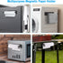 Black Paper Towel Holder, Magnetic Paper Towel Holder for Fridge, Toilet Paper Roll Holder Magnet Towel Rack Wall Mount